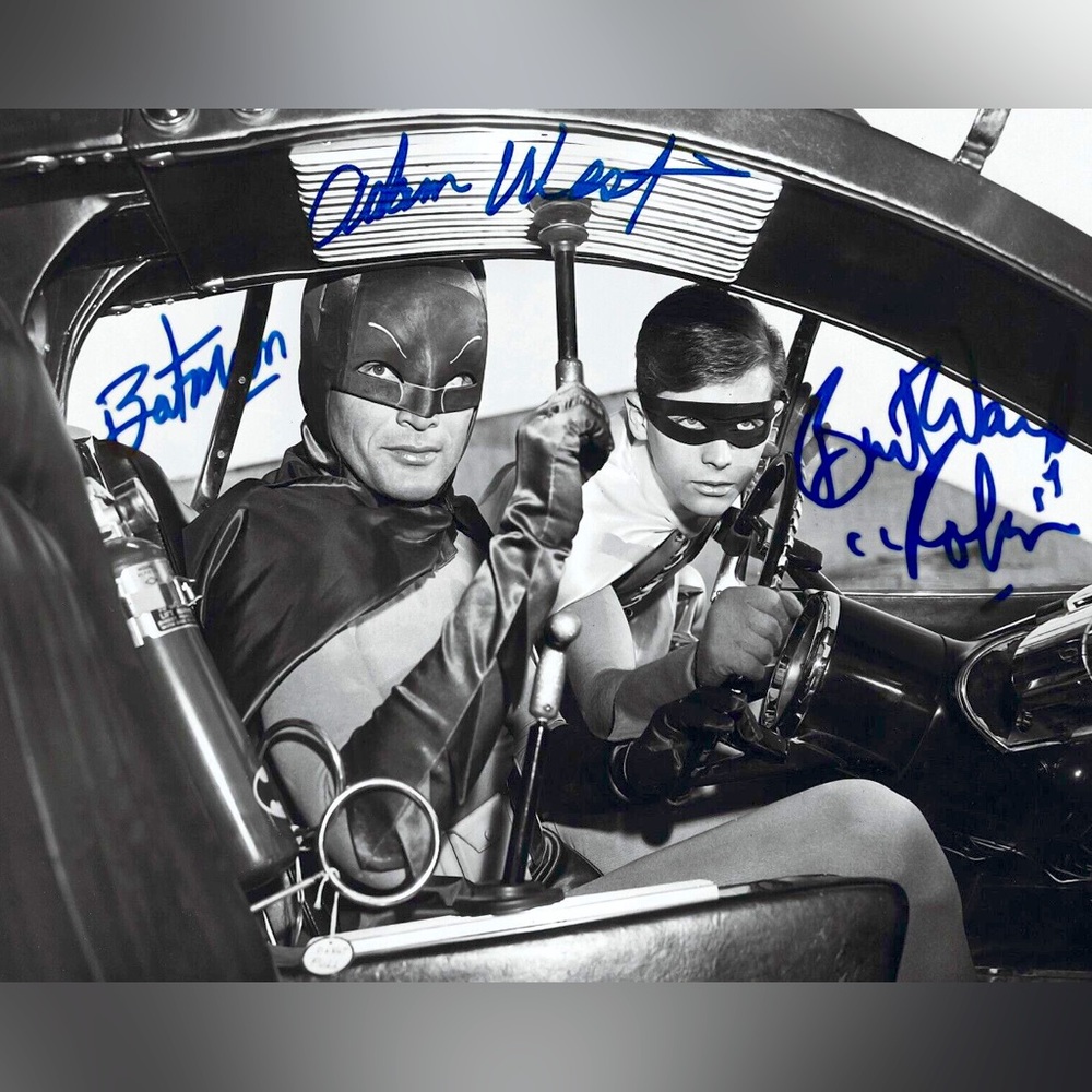 Batman & Robin signed (reprint) ✍🏼